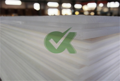 high-impact strength hdpe plastic sheets orange 15mm